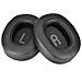 1 Paio Di Cuscinetti Auricolari Per Jbl Tune 700bt / 710bt / 700btnc / 750bt / 760btnc Black - Foto miniatura 1