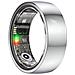Smart Ring R1000 – Monitor Del Sonno, Bluetooth 5.0, Monitor Dell'ossigeno Nel Sangue Silver 9 - Foto miniatura 1