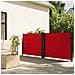Tenda Da Sole Laterale Retrattile Rossa 140x600 Cm - Foto miniatura 1