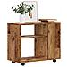 Tavolino Salotto Legno Antico 70x35x55 Cm In Legno Multistrato - Foto miniatura 1