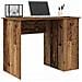 Scrivania Legno Antico 100x55x75 Cm In Legno Multistrato - Foto miniatura 1