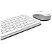 Tastiera e Mouse Con cavo e senza cavo 00173062  (Layout Tedesco) Colore Grigio. Bianco - Foto miniatura 2