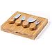 Set Formaggio 4 Pezzi 20,5x3x19 Cm. Colore Del Legno - Foto miniatura 2