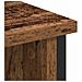 Mobile per TV  in legno vecchio 100x35x45 cm in legno ingegnerizzato e acciaio - Foto miniatura 4