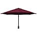 Ombrellone da Giardino Montato a Parete con LED Rosso Bordeaux 248 cm - Foto miniatura 4
