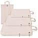 Borse Per Imballaggio Organizer A 4 Scomparti Impermeabile Da Viaggio Beige - Foto miniatura 3