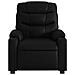 Poltrona Massaggiante Reclinabile Elettrica Nera in Similpelle - Foto miniatura 9
