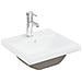 Mobile da Bagno con Lavabo Integrato e Rubinetto Legno Antico - Foto miniatura 5