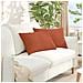 Cuscini da Divano 2 pcs Rosso Arancio 60 x 40 cm - Foto miniatura 2