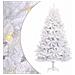 Albero di Natale artificiale Bianco 300 cm PVC e Metallo - Foto miniatura 1