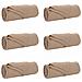 Coperte da Pile 6 pcs Cammello 280 x 210 cm Panno - Foto miniatura 1