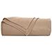 Coperte da Pile 6 pcs Cammello 280 x 210 cm Panno - Foto miniatura 5