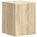 Set mobile TV 4 pcs Rovere Sonoma Legno multistrato - Foto miniatura 8