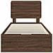 Struttura del letto con cassetto Rovere Marrone 90 x 200 cm - Foto miniatura 8