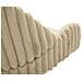 Set 2 Sedie Stoccolma -a- Imbottite Crema 58x53x85 Cm, Seduta H 45 Cm - Foto miniatura 6