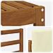 Set di divani con cuscino 6 pcs Naturale e Crema - Foto miniatura 6