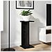 Supporto per piante 2 pcs Rovere Nero 25 x 25,5 x 60,5 cm - Foto miniatura 4