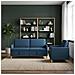 Set di Divani con Storage 2 pcs Blu Poliestere - Foto miniatura 2