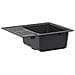 Lavello da cucina con gocciolatoio Granito 57.5 x 46 x 28 cm - Foto miniatura 3