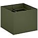 Vaso da giardino Verde Oliva 80 x 80 x 60 cm - Foto miniatura 1