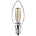 Lampadina Led Filament Classic 40W Oliva Attacco E14  - Foto miniatura 7