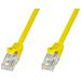 ICOC CCA5U-010-YET - Cavo di rete Patch in CCA Cat. 5E Giallo UTP 1m - Foto miniatura 1