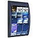 pz. 1 Espositore da muro QuickFit System A4 nero K540601 - Foto miniatura 1