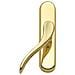 Cremonese Maniglia Per Finestra Porta Balcone Serie Leda Ottone Oro Lucido - Foto miniatura 1