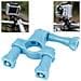 Fascetta Di Supporto Per Palo Manubrio Reggisella Blu Per Gopro - Foto miniatura 1