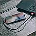 P-GM-115 cavo per cellulare Nero, Rosso 0,35 m USB A Lightning - Foto miniatura 4