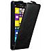Custodia Compatibile Con Nokia Lumia 1520 In Nero Di Notte - Coperchio Protettivo In Design Flip Con Chiusura Magnetica - Foto miniatura 4