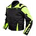 Giacca Moto Tessuto Cordura Manica Staccabile Racing Sport Touring Fluo Xs - Foto miniatura 5