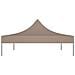 Tetto per Tendone per Feste 4,5x3 m Grigio Talpa 270 g / m² - Foto miniatura 2