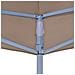 Tetto per Tendone per Feste 4,5x3 m Grigio Talpa 270 g / m² - Foto miniatura 4