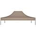 Tetto per Tendone per Feste 4,5x3 m Grigio Talpa 270 g / m² - Foto miniatura 6