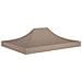 Tetto per Tendone per Feste 4,5x3 m Grigio Talpa 270 g / m² - Foto miniatura 1