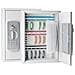 Schlsselschrank Mit Elektroschloss, Fr 21 Schlssel Sicherheits-zahlencode & Standardschloss, Flach, Aus Pulver- (102 62137) - Foto miniatura 4