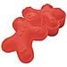 6 Stampi In Silicone Per Omino Di Pan Di Zenzero - Foto miniatura 1