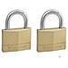 2 Lucchetti, 50mm, Con 4 Chiavi - Foto miniatura 1
