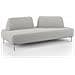Newton Divano Lineare Con Schienali Movibili T07 Grigio - Foto miniatura 3