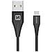 Cavo Usb-c Compatibile Smartphone E Tablet 60 W 3 A Silicone 1.5m, Nero - Foto miniatura 1