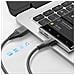Cavo Usb-c Compatibile Smartphone E Tablet 60 W 3 A Silicone 1.5m, Nero - Foto miniatura 5
