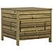 Poggiapiedi da Giardino 62x63,5x53,5cm Legno Impregnato di Pino - Foto miniatura 2