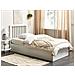 Letto Singolo Con Contenitore Bianco 90 X 200 Cm Rouvillers - Foto miniatura 1