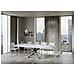 Tavolo Allungabile 90x140/244 Cm Volantis Premium Bianco Frassino Telaio 4/c - Foto miniatura 3
