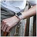 Cinturino Sportivo In Silicone Per Apple Watch Series 9/10, 46mm, Nero Trasparente Transparent - Foto miniatura 7