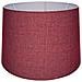 Paralume Deco Mdl3011 In Tessuto Rosso - Foto miniatura 1