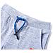 Pantaloncini per Bambini con Coulisse Blu Mélange 116 - Foto miniatura 3
