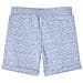 Pantaloncini per Bambini con Coulisse Blu Mélange 116 - Foto miniatura 2