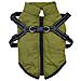 Cappotto Cani Imbracatura Impermeabile Riflettente Verde L36 - Foto miniatura 2